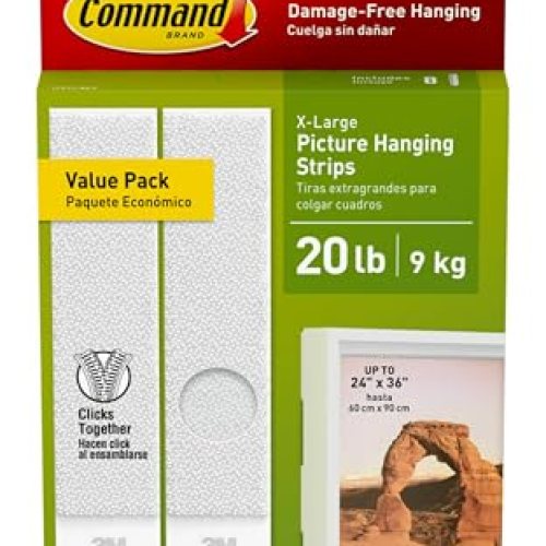 Command XL Heavyweight Picture Hanging Strips