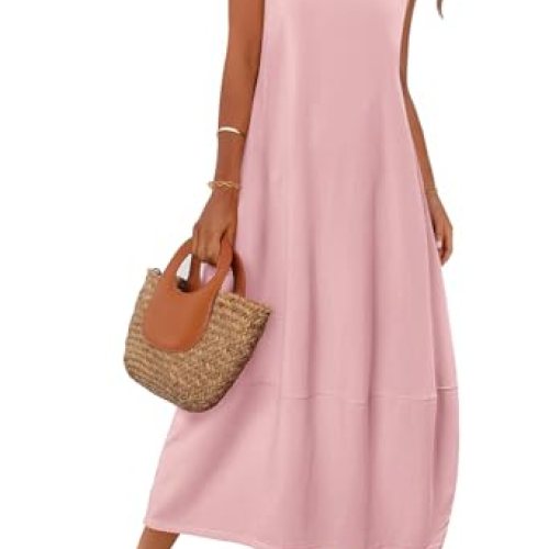 Merokeety Women’s Casual Maxi Sundress