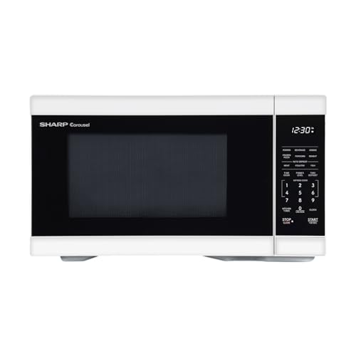 Sharp Microwave Oven with Removable Turntable