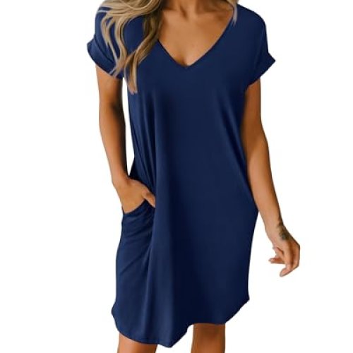 BTFBM Summer T Shirt Dresses