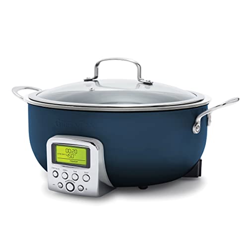 GreenPan Elite Essential Smart Electric 6QT Skillet Pot