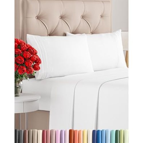 Queen Size 4 Piece Sheet Set