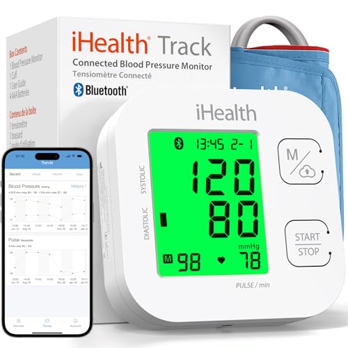 iHealth Track Smart Upper Arm Blood Pressure Monitor