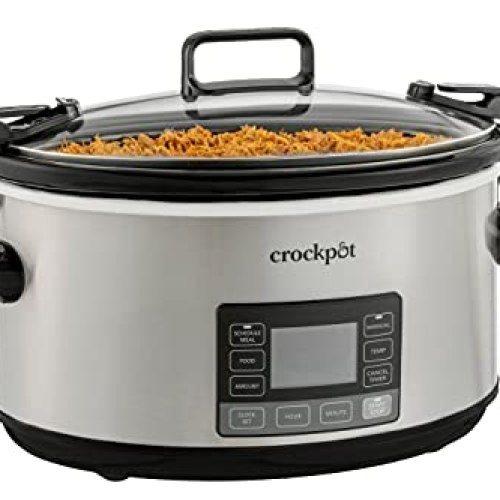 Crock-Pot Programmable with Timer 7-qt. Slow Cooker
