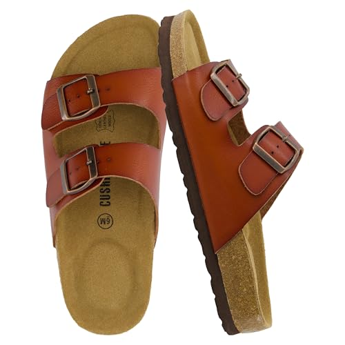 Cushionaire Lane Cork Footbed Sandals for Women
