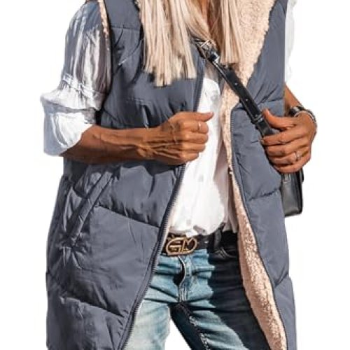Prettygarden Fall Reversible Vests