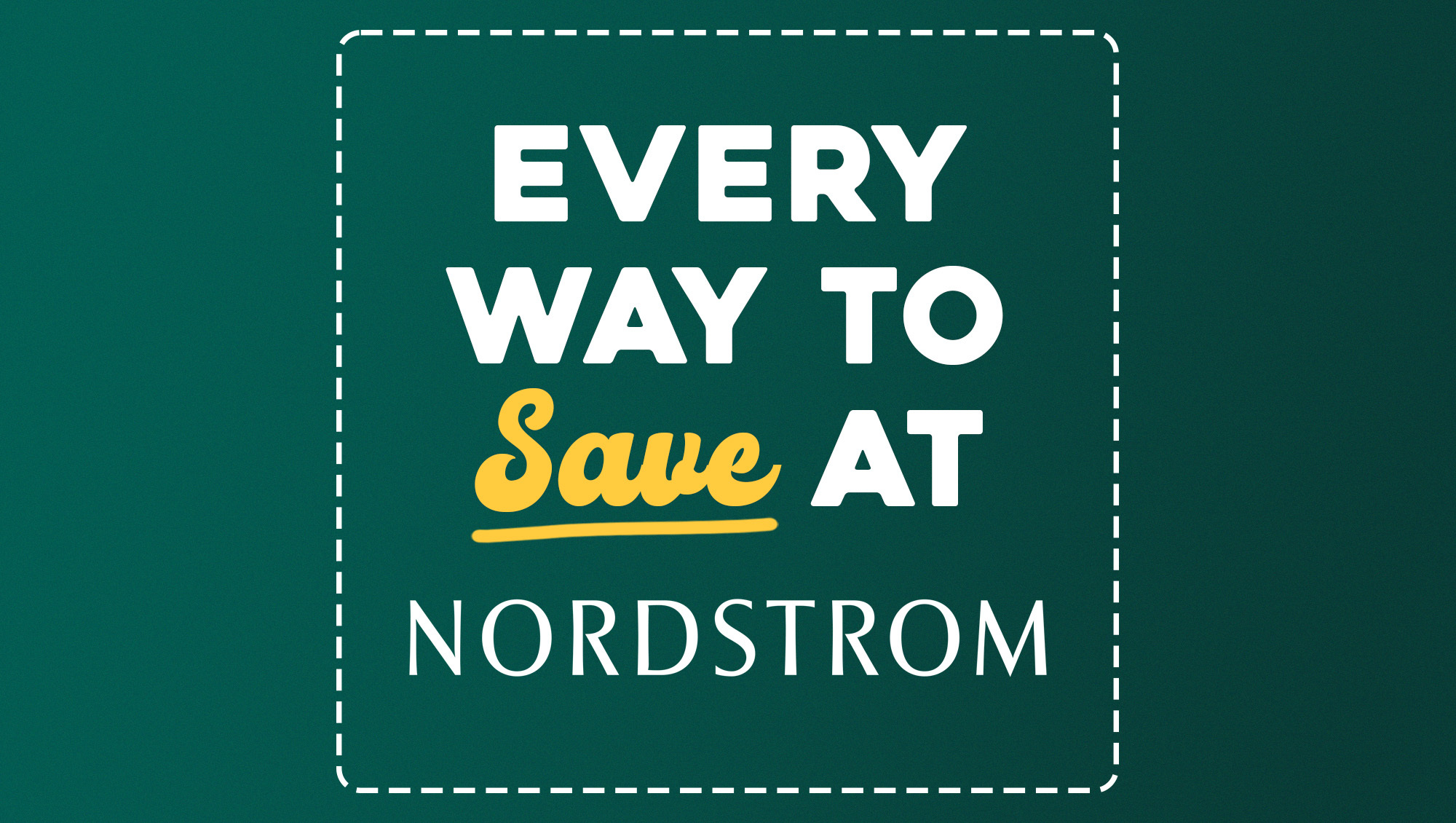 Save at Nordstrom