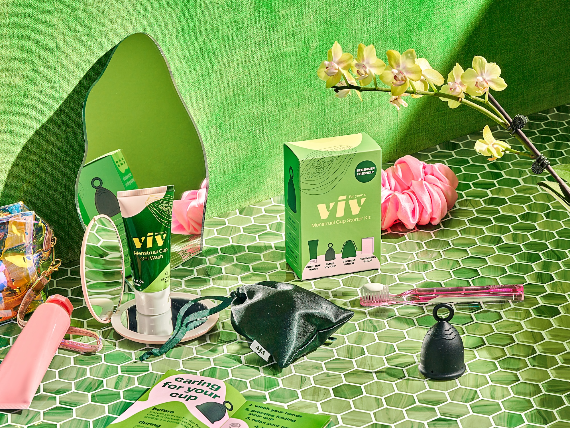 Menstrual cups and other period products from Viv for your V that are offering deals for Amazon Prime Day.