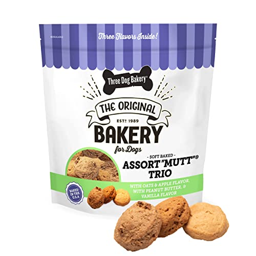 Three Dog Bakery Assort “Mutt” Trio, 48 oz.