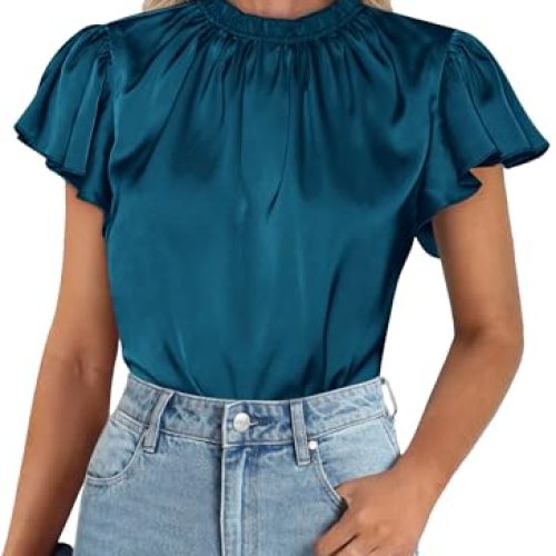 PRETTYGARDEN Business Casual Blouse