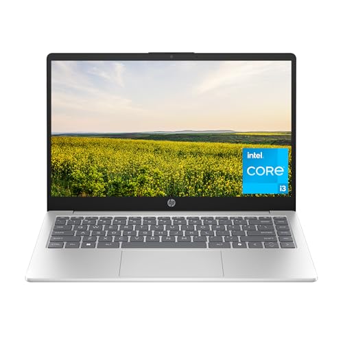 HP 14 inch Laptop, HD Display, Intel Core i3-N305