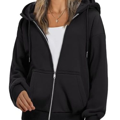 Zeagoo Hoodies Fleece Jacket Zip Up