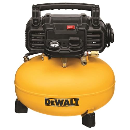 DEWALT Pancake Air Compressor, 6 Gallon, 165 PS