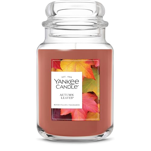 Yankee Candle Large Jar Scented Candle, Autumn Leaves