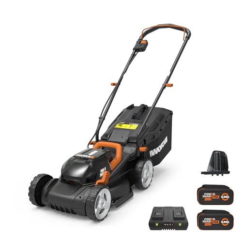 WORX 40V 14″ Cordless Lawn Mower for Small Yards