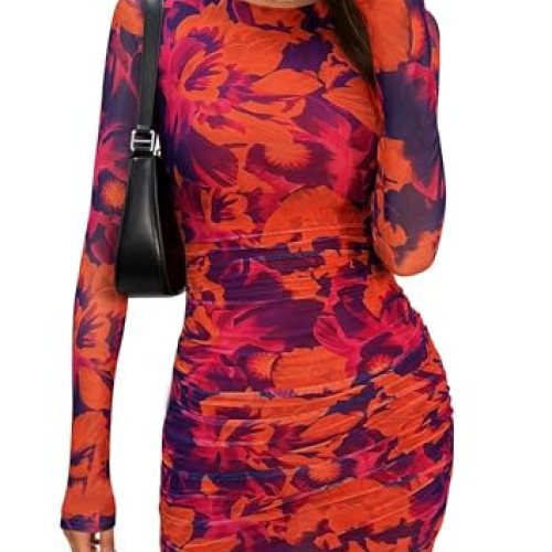 PRETTYGARDEN Women’s Mini Dress Fall Outfits