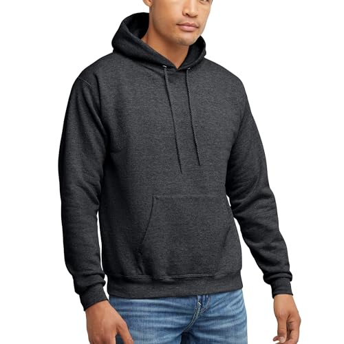 Hanes mens Pullover Ecosmart Hooded Sweatshirt