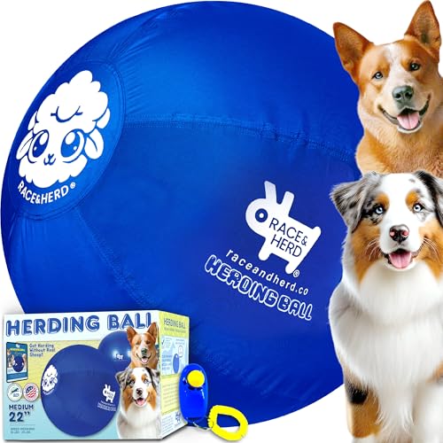 Race&Herd 22″ Herding Ball for Dogs