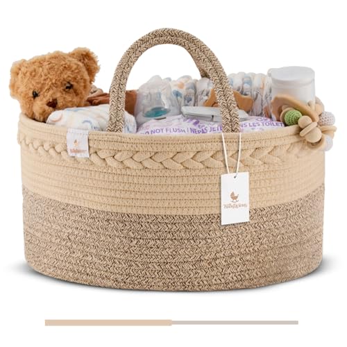 Baby Diaper Caddy Organizer | Changing Table Organizer