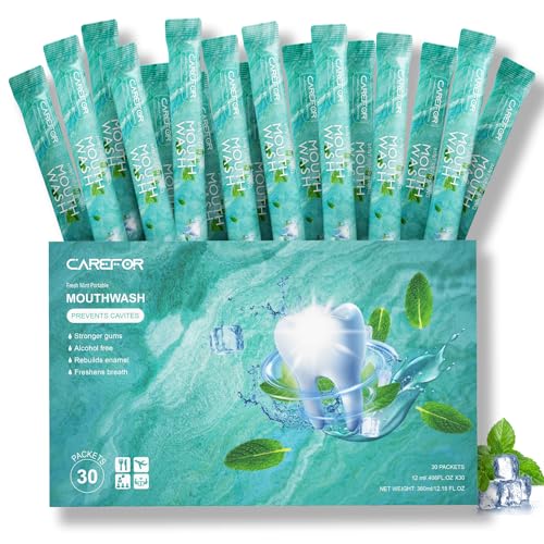 Mouthwash Travel Size Portable Packets to Go