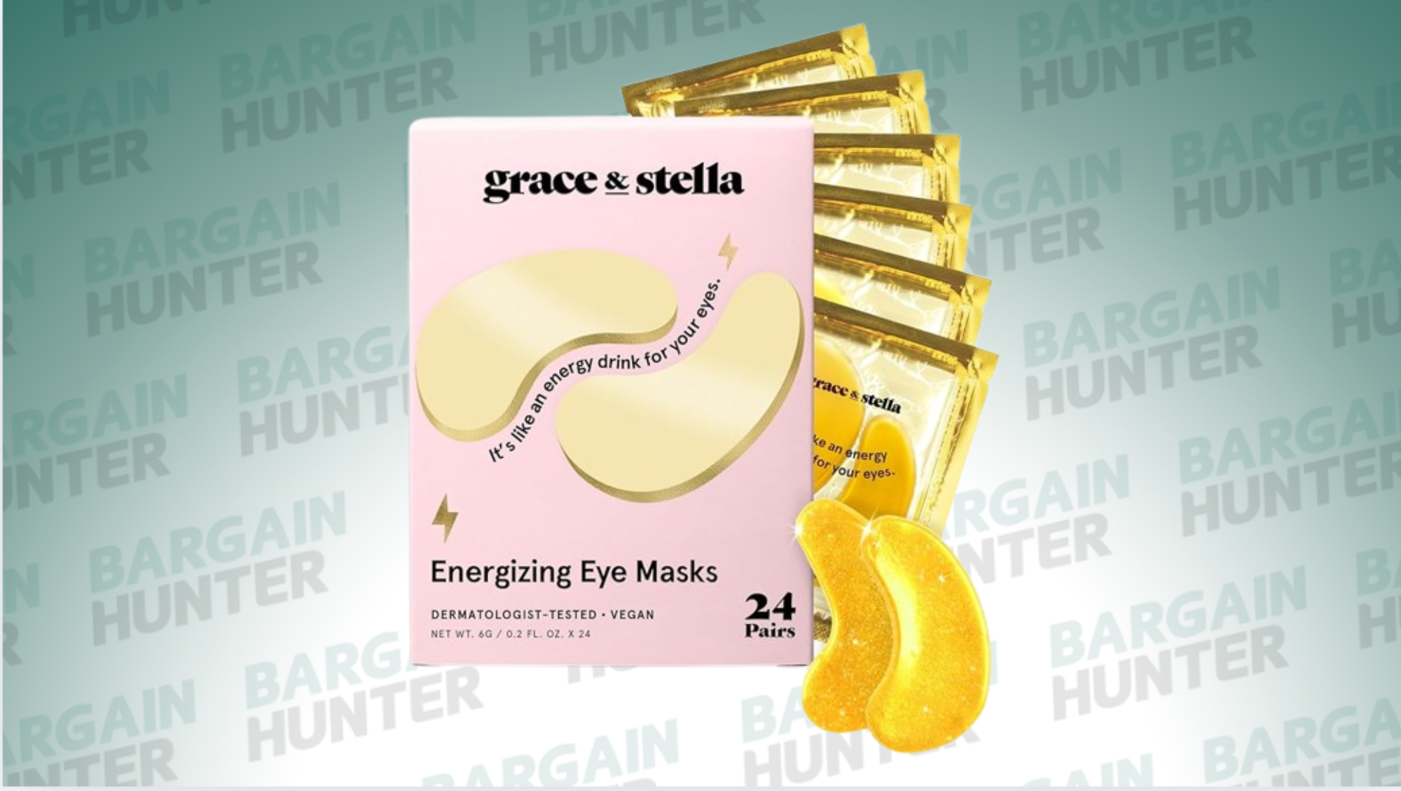 Grace and Stella Energizing Under Eye Masks