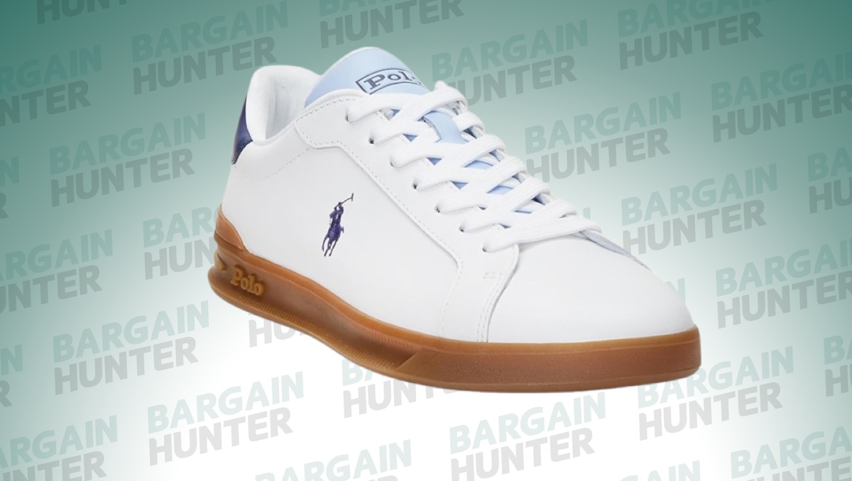 RL shoes on a BH background