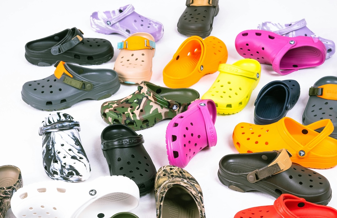 A cluster of Crocs