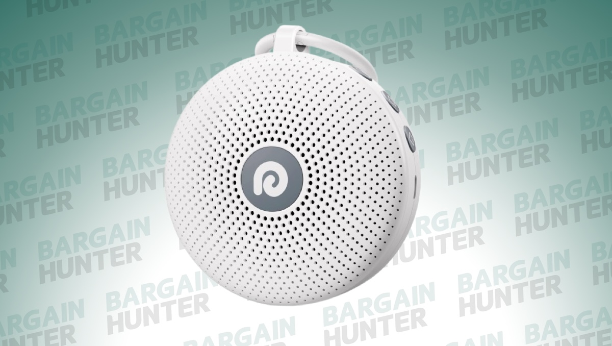 Dreamegg Portable Sound Machine over BH background