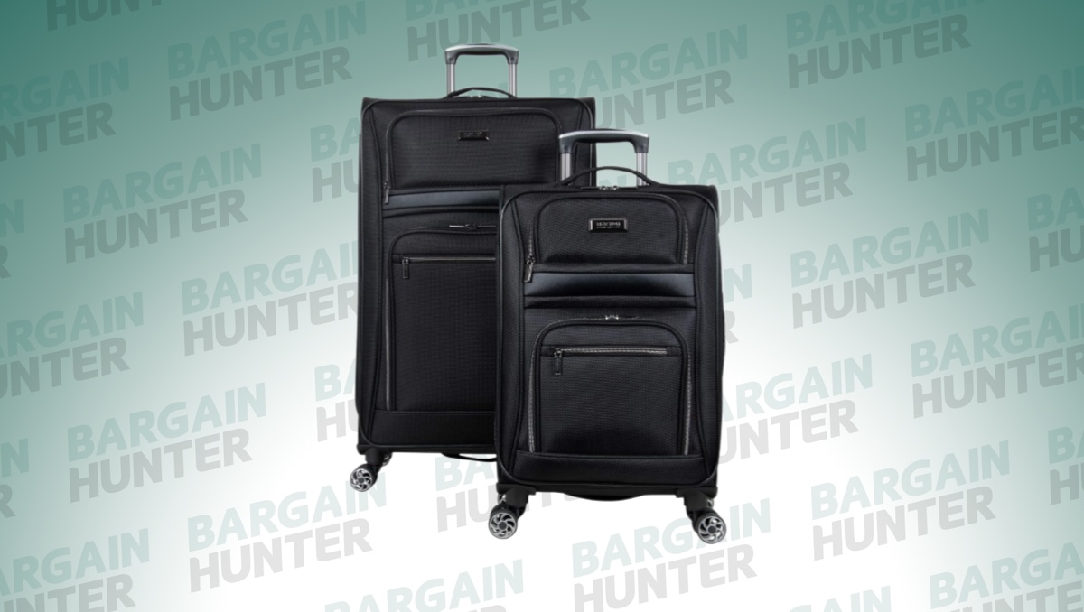 Kenneth Cole luggage on BH background
