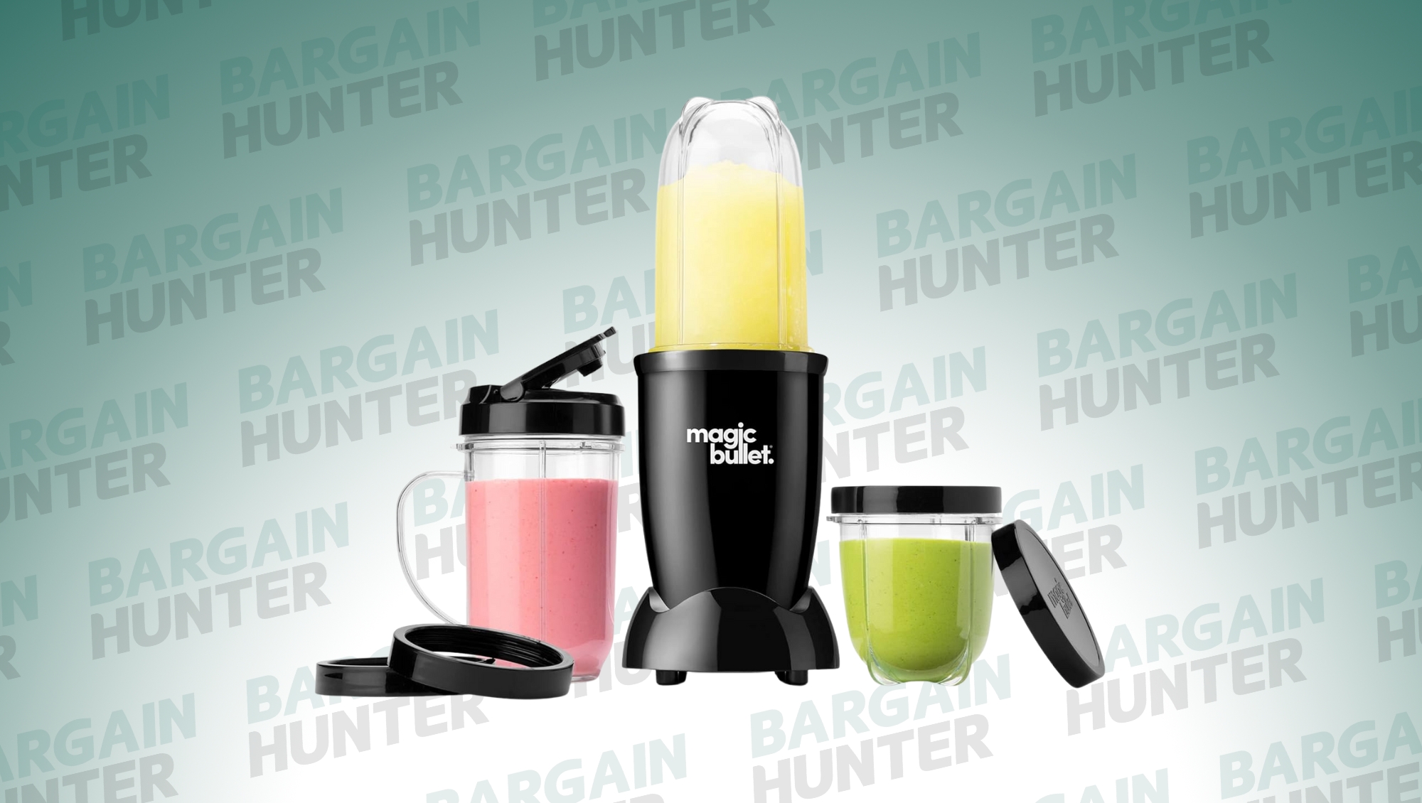 Magic Bullet Blender on sale for making protein shakes and smoothies