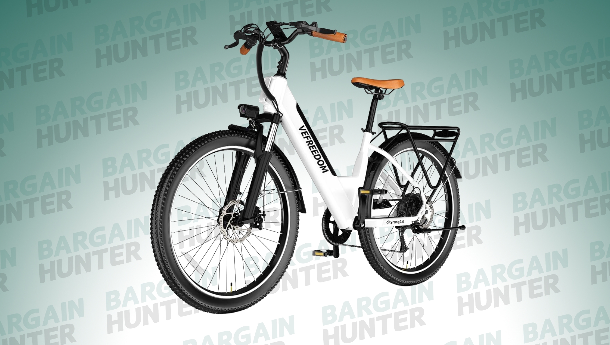 Electric mountain bike with 1000W motor and mountain-ready tires