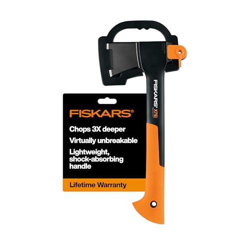 Fiskars X7 Hatchet Lightweight Wood Splitter for Small to Medium Size Kindling