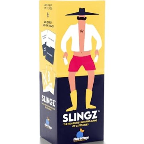 Slingz, Fast and Hilarious Word Card Party Game of Categories