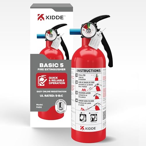Kidde Basic Fire Extinguisher for Home, Office, Residential