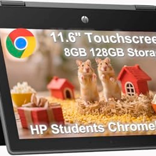 HP Chromebook X360 Fortis 2-in-1 Laptop (11.6″ Touchscreen