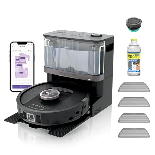 Shark PowerDetect NeverTouch Robot Vacuum and Mop