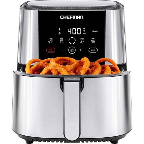 Chefman TurboFry® Touch Air Fryer, XL 8-Qt Family Size