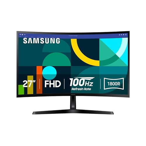 Samsung 27″ Curved Computer Monitor