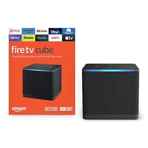 Amazon Fire TV Cube (newest model) with AI-powered Fire TV Search