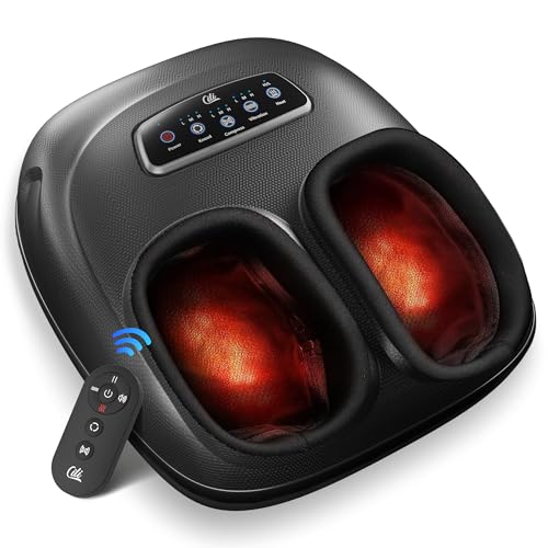 CILI Shiatsu Foot Massager with Heat for Plantar Fasciitis, More