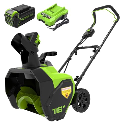Greenworks 16” Cordless Snow Blower