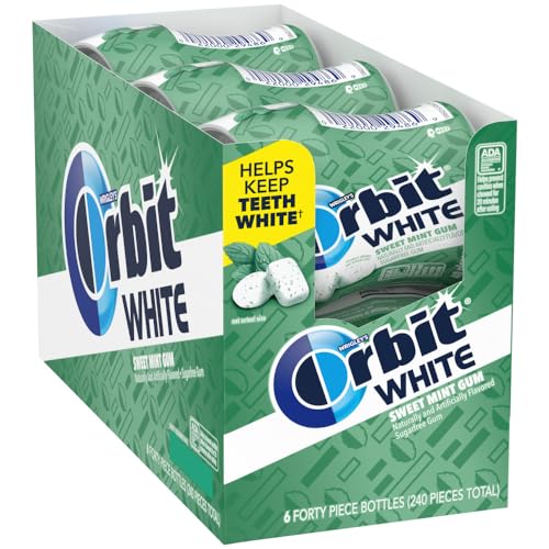 ORBIT Sweet Mint Gum, Sugar-Free, 6 Packs