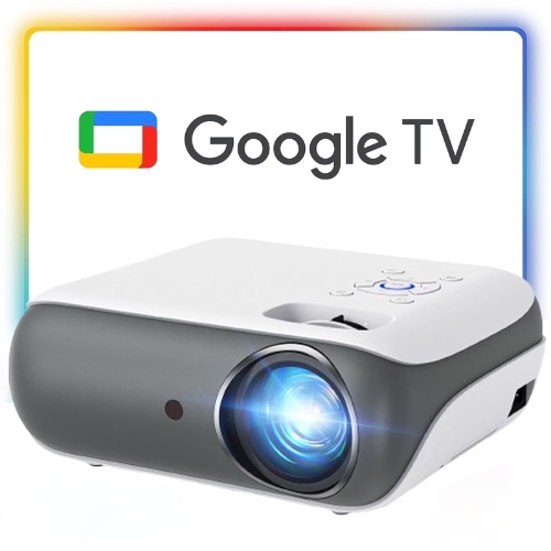 Happrun 4K Google TV Projector