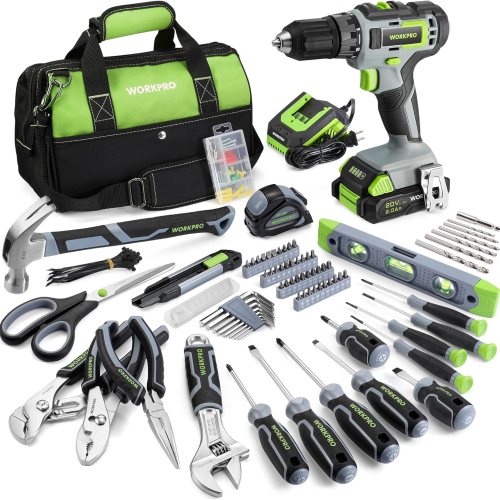 WorkPro Home Tool Set