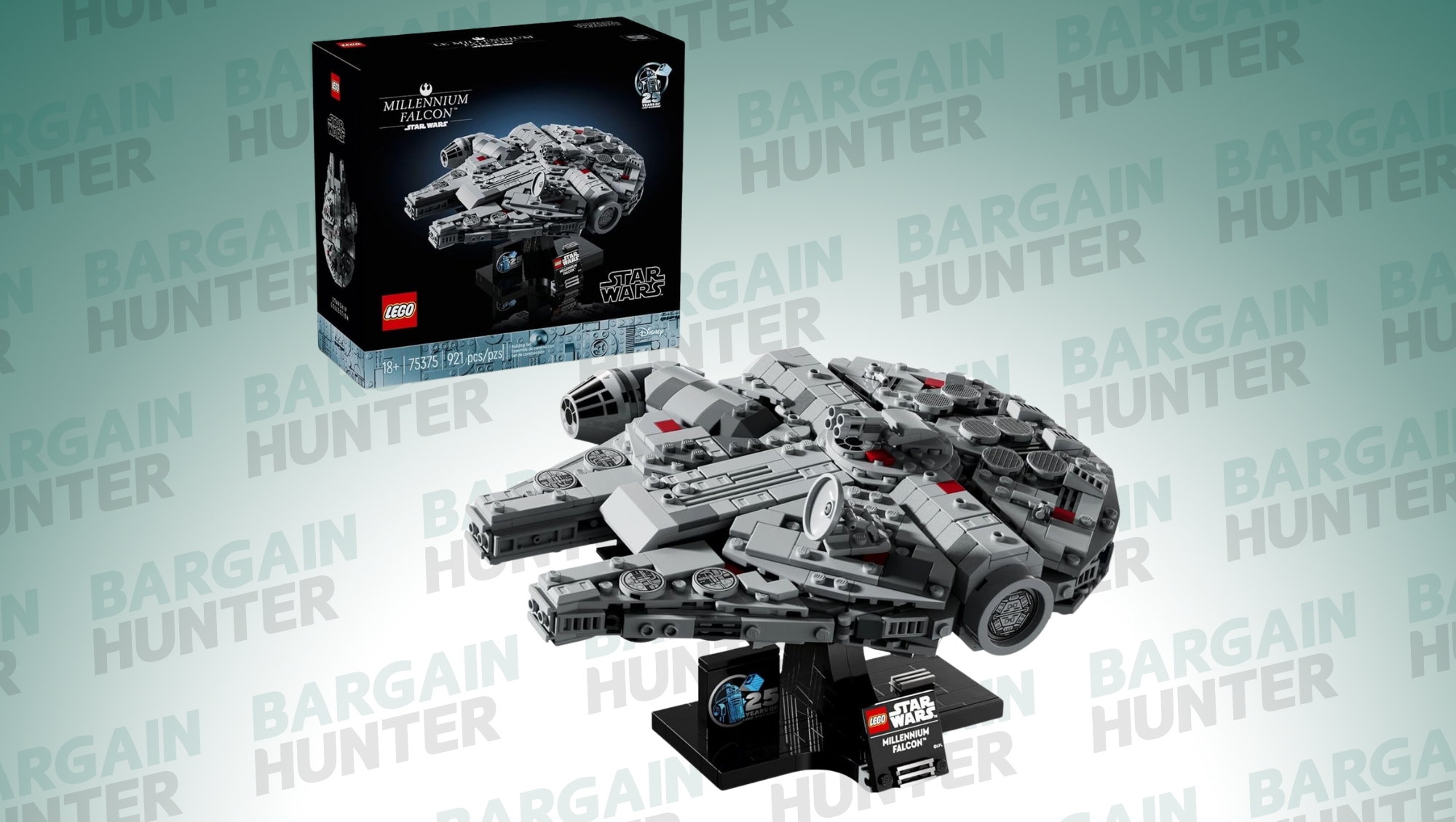LEGO Star Wars Millennium Falcon 25th Anniversary collectible model