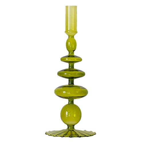 Retro Glass Candle Holder