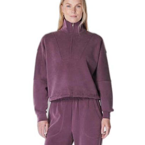Sweaty Betty Half Zip Pullover Sweatshirt
