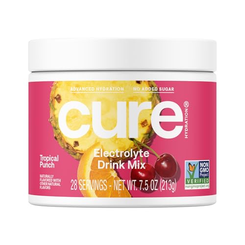 Cure Hydration Plant-Based Electrolyte Drink Mix