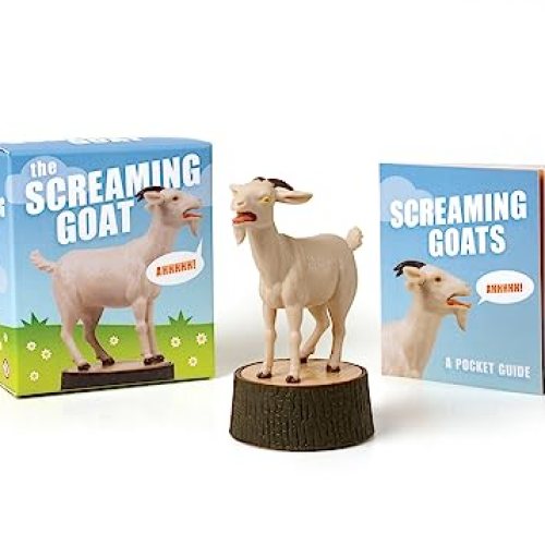 The Screaming Goat Book & Figure