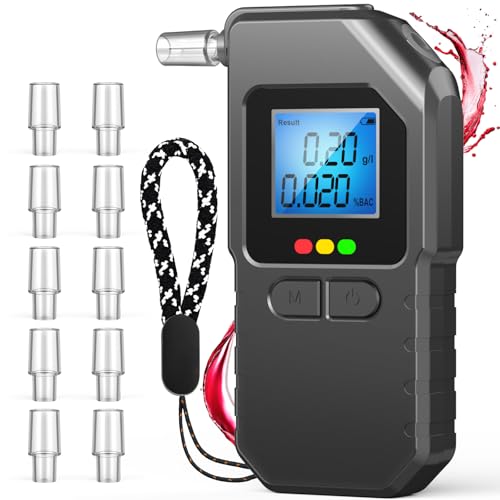 Breathalyzer, Professional-Grade Accuracy Portable Breath Alcohol Tester